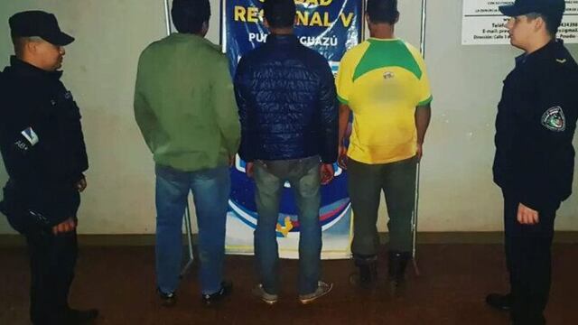Tres hombres detenidos por poseer armas de fuego