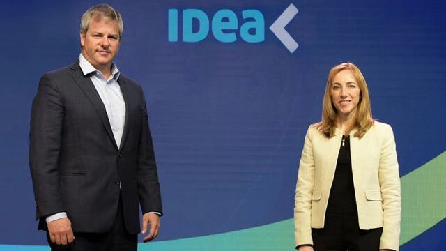 Roberto Murchison y Paula Altavilla en el Coloquio de IDEA 2021