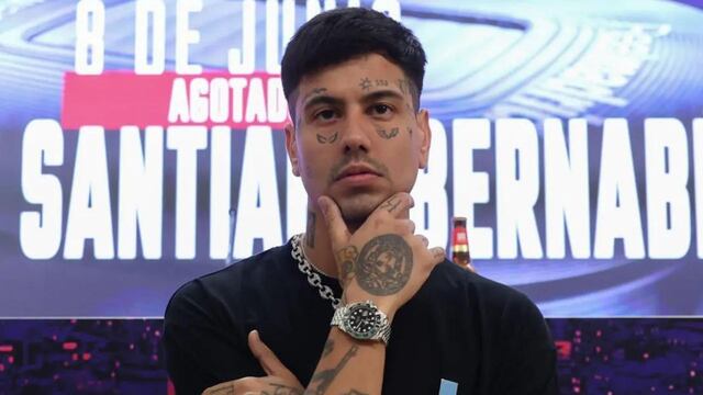 El emotivo video del Santiago Bernabéu para Duki: “Me alegré que fuera él porque...”