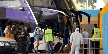 Activaron protocolo tras pasajeros con síntomas. Foto: LMNeuquén