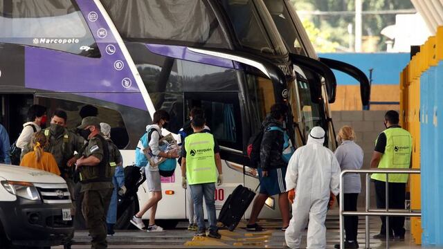 Activaron protocolo tras pasajeros con síntomas. Foto: LMNeuquén