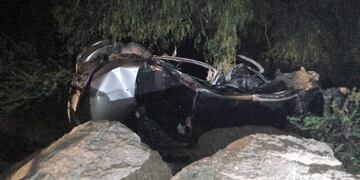Accidente sobre ruta 38