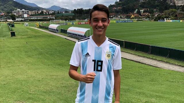 Tiago Geralnik en convocatorias a selecciones juveniles