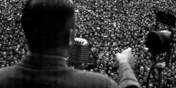 Acto de Juan Domingo Perón  del 17 de octubre de 1945, día en el que nació el Día de la Lealtad peronista.