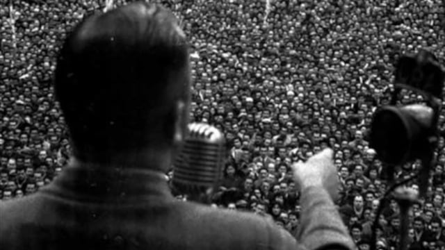 Acto de Juan Domingo Perón  del 17 de octubre de 1945, día en el que nació el Día de la Lealtad peronista.