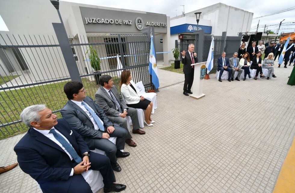 Se inauguró un nuevo juzgado de paz en Alderetes