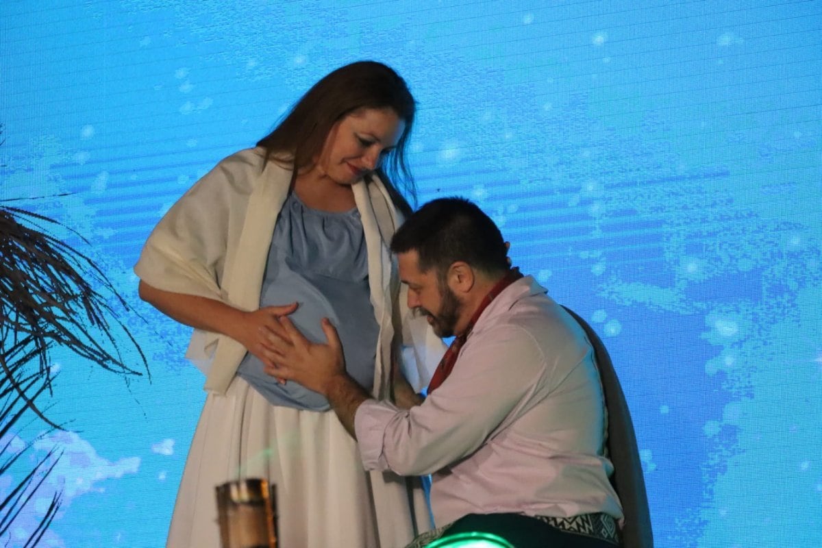 Pesebre Viviente y la Luz de Belén