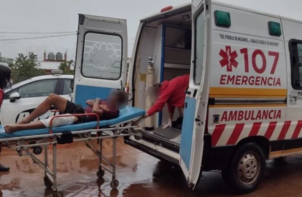 Tras una gresca, un joven debió ser atendido