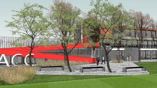 Así quedará el predio que se ubica en barrio Jorge Newbery.