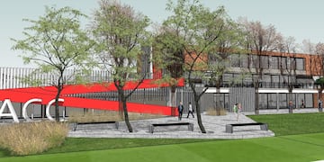 Así quedará el predio que se ubica en barrio Jorge Newbery.