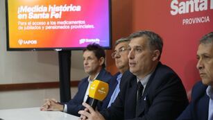 El ministro de Economía de Santa Fe, Pablo Olivares.