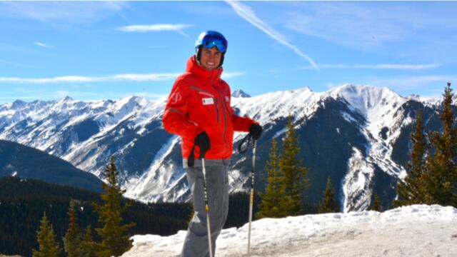 Lucas Guiñazú será el mendocino que integrará el equipo de instructores del Ski Company de Aspen, Colorado.