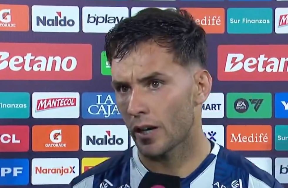 Fue de los mejores en Talleres y señaló: “En el primer tiempo fuimos muy superiores a Belgrano”