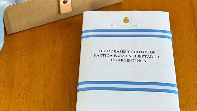 Milei envió al Congreso el paquete de leyes libertarias