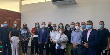 Bernarte encabezó la jornada.