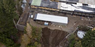 El terreno que se desmoronó y causó el alud en Bariloche era parte de una obra no autorizada.