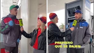 Playeros se quejaron de los conductores que no se bajan del auto cuando les cargan nafta y el video abrió debate