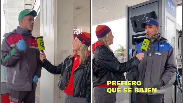 Playeros se quejaron de los conductores que no se bajan del auto cuando les cargan nafta y el video abrió debate
