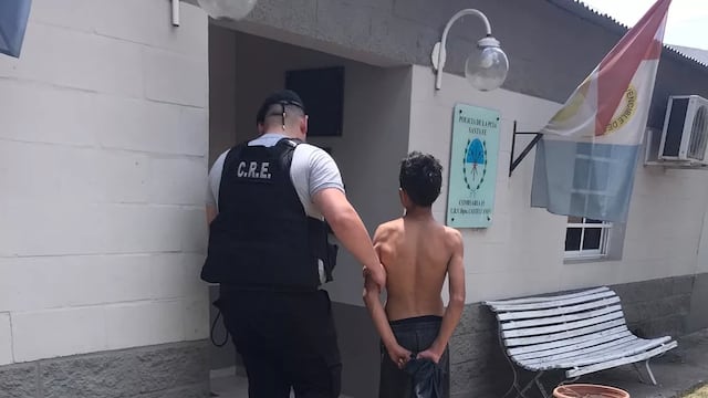 Detuvieron a un menor que robó 5 veces en dos días en Rafaela