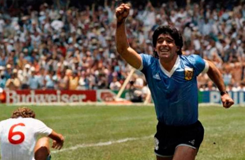 La imagen de Diego Maradona en el cielo de Paraná que se volvió viral