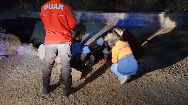 Rescate en el Uritorco.