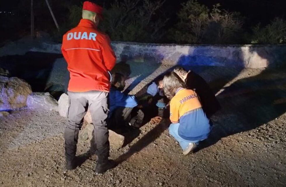 Una noche perdidos en el Uritorco: la DUAR los encontró en plena madrugada