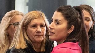 La madre de Lionel Messi visitó a la cantante en uno de sus encuentros espirituales.