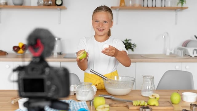 Niños youtubers, foto ilustrativa.