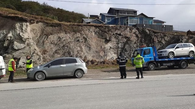Incautaron 21 vehículos en Ushuaia