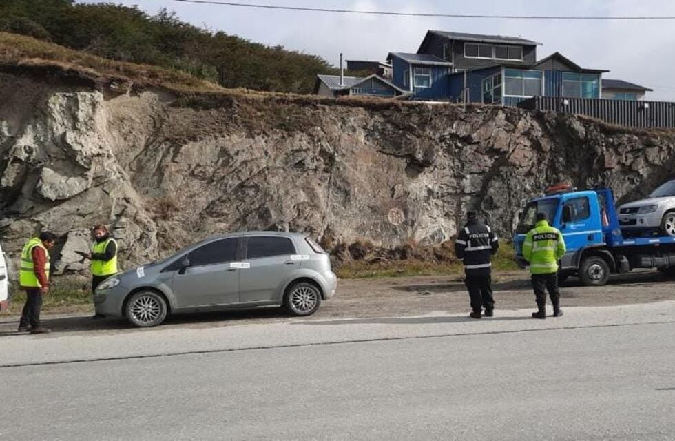 Incautaron 21 vehículos en Ushuaia