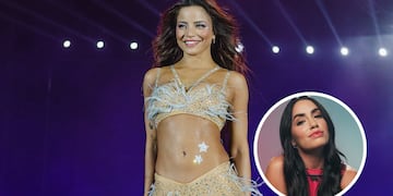 ¡Las reinas del pop! Así fue la desopilante reacción de Emilia al enterarse que Lali la fue a ver a Vélez