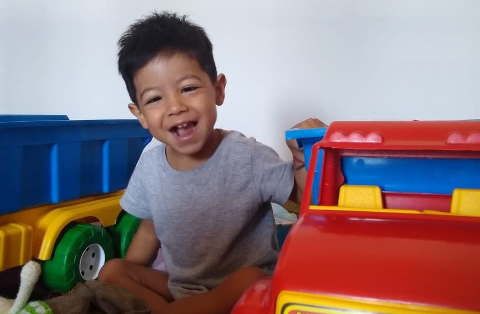 Un niño de 2 años padece leucodistrofia y necesita la ayuda de todo San Luis