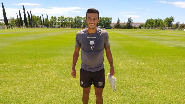 El delantero fue a presenciar el nacimiento de su hijo y regresó para ponerse a las órdenes del Cacique Medina, DT de Talleres