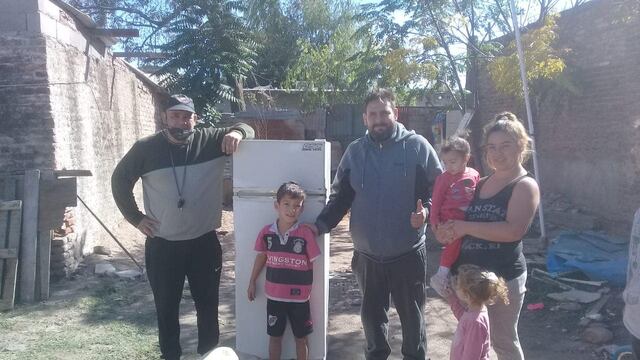 Las primeras donaciones que recibieron los cordobeses.