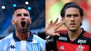 Racing visita a Flamengo en la Copa Libertadores.