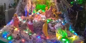 Uno de los pesebres ganadores.