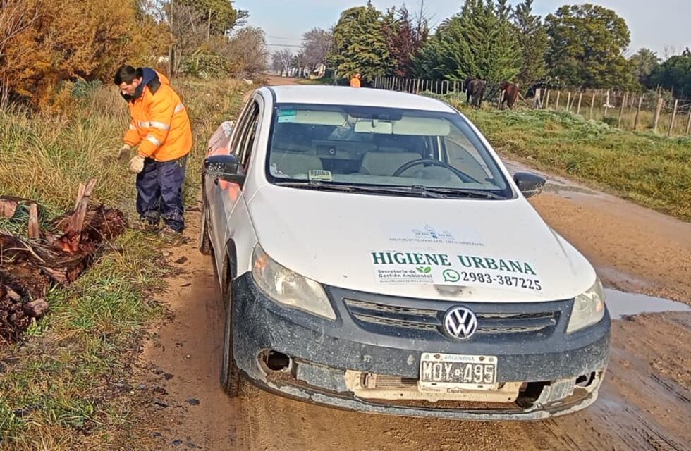 Higiene Urbana de Tres Arroyos llevó adelante distintas tareas durante la semana