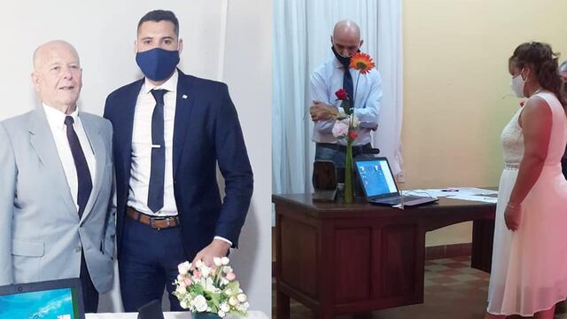 Primer casamiento virtual de Entre Ríos