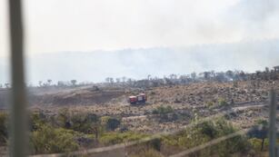 Córdoba. Incendio en La Cumbre. (La Voz)