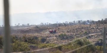 Córdoba. Incendio en La Cumbre. (La Voz)