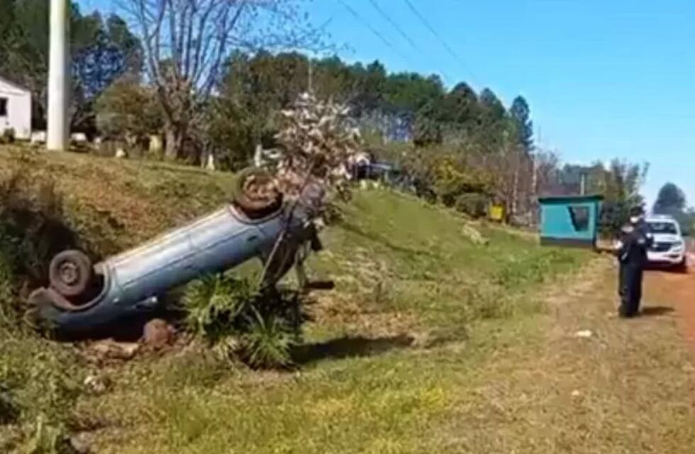 Accidente vial en la ruta provincial 5 dejó una persona hospitalizada