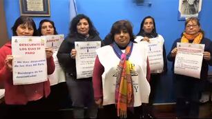 El sindicato que lidera Silvia Vélez se pronunció por aceptar, bajo protesta, la oferta salarial del Gobierno jujeño.