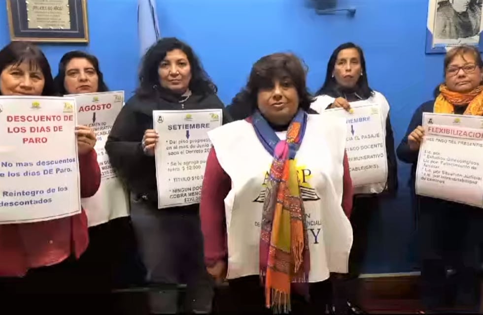 Un reclamo por descuentos amenaza paralizar la aulas otra vez en Jujuy