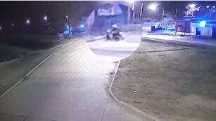 Los ladrones de motos, capturadas por las cámaras de seguridad