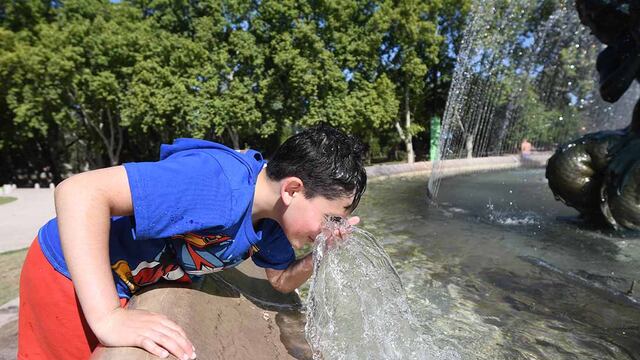 Las altas temperaturas y el consumo elevado de agua produjeron una reducción en el abastecimiento.