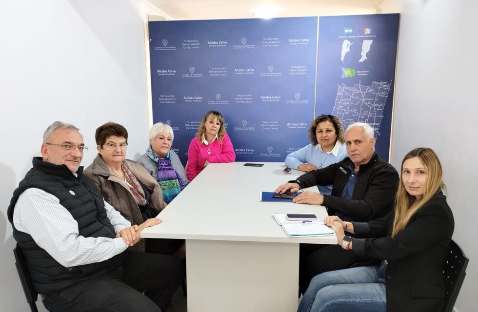 Reforma jubilatoria en Santa Fe: Alcides Calvo se reunió con AMSAFE Castellanos