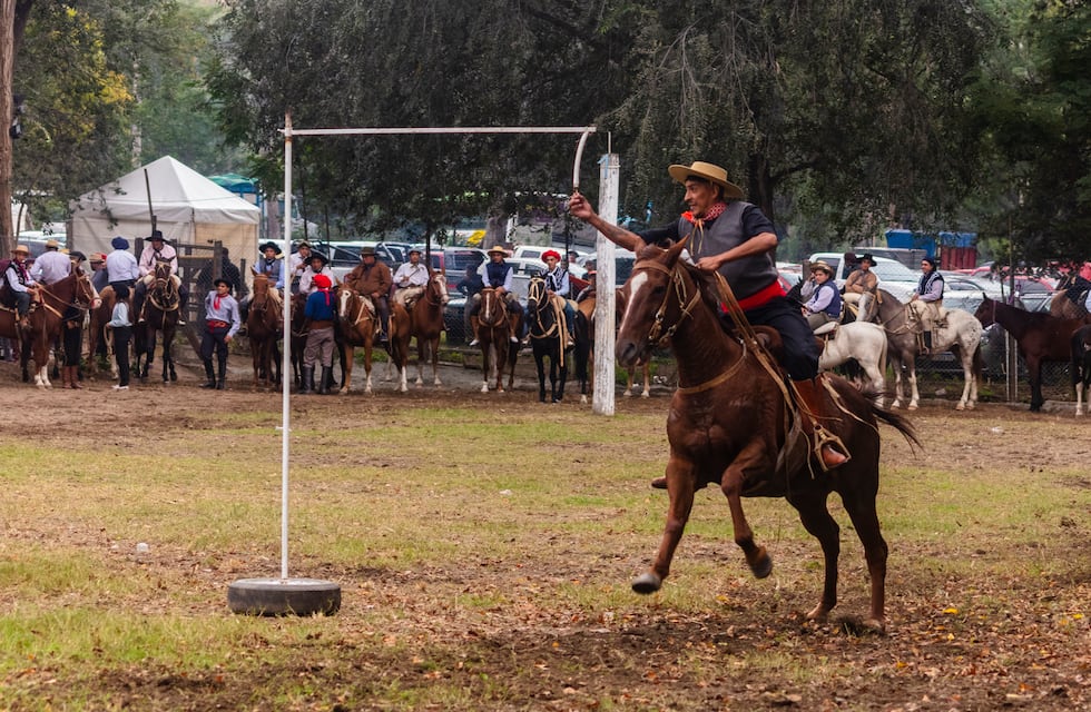 Festival de destrezas gauchas y folclore