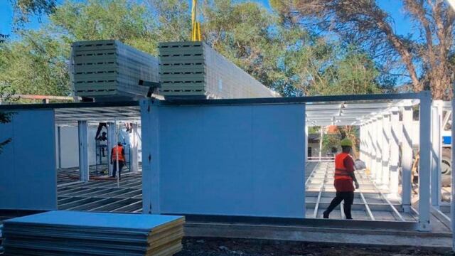 Hospital modular Punilla.