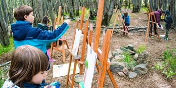 Exitosa charla “Los colores del bosque”
