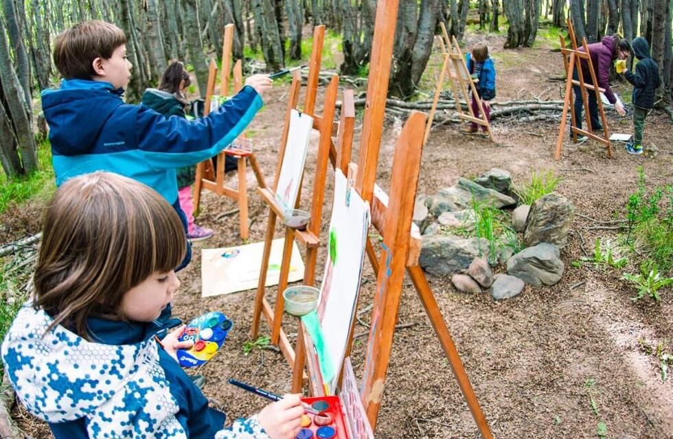 Exitosa charla “Los colores del bosque”